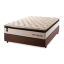 Ver imagem 7 de Conjunto Cama Box Casal c/ Molas Ensacadas Quartzo Marrom 138x188x71