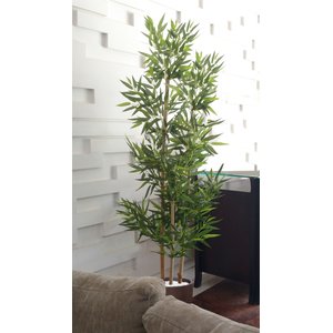 Planta Artificial Árvore Bambu Japonês 1,60 Metros de Altura