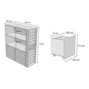 Ver imagem 3 de Estante para Carrinhos Murilo 100% Mdf (infantil Brinquedos) Woodcore
