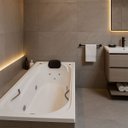 Ver imagem 3 de Banheira Retangular Paraty Completa com Hidro em Acrílico - 1.30x0.80x0.40 - 127v
