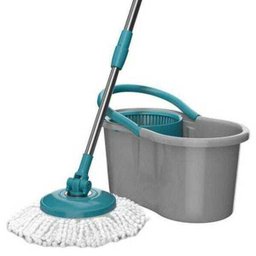 Mop Giratorio Fit Esfregão Balde Spin Flash Limp - 1