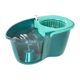 Mop Giratório Fit Odyssey Esfregão Balde Spin - Flashlimp - 4