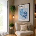 Ver imagem 5 de Quadro Canvas The Cut Outs Blue 70x50cm Mold Branca