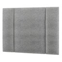Ver imagem 3 de Cabeceira Estofada Cama Box Solteiro com Led Star 90cm Linho Cinza