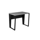 Ver imagem 3 de Mesa Industrial Escritório 90cm X 60cm Pés Metal F5 Office Cor:cinza Sagrado com Preto