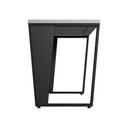 Ver imagem 6 de Mesa Industrial Escritório 90cm X 60cm Pés Metal F5 Office Cor:cinza Sagrado com Preto