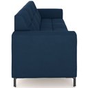 Ver imagem 4 de Sofá 2 Lugares Sala Living Industrial 160cm Senna K01 Veludo Azul Marinho - Lyam Decor