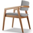 Ver imagem 7 de Cadeira para Sala de Jantar Estar Living Giorgia B04 Bouclê Cinza - Lyam Decor