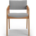 Ver mais imagens de Cadeira para Sala de Jantar Estar Living Giorgia B04 Bouclê Cinza - Lyam Decor