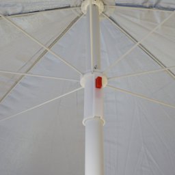 Guarda Sol Articulado Praia Grande 2,4 Metros Piscina Pesca Camping Praia Importway Iwgsa-240 Cinza - 4