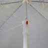 Guarda Sol Articulado Praia Grande 2,4 Metros Piscina Pesca Camping Praia Importway Iwgsa-240 Cinza - 4