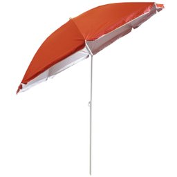 Guarda Sol Articulado Praia Grande 2,4 Metros Piscina Pesca Camping Praia Importway Iwgsa-240 Cinza - 2