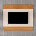 Ver imagem 7 de Conjunto Painel + Rack Sevilha Painel Off White/Naturalle Rack Off White/Naturalle Mavaular