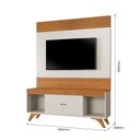 Ver imagem 6 de Conjunto Painel + Rack Sevilha Painel Off White/Naturalle Rack Off White/Naturalle Mavaular
