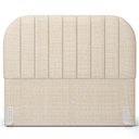 Ver imagem 3 de Cabeceira Cama Box Queen Estofada Orgânica 160cm Alice W01 Linho Palha - Lyam Decor