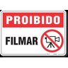 PLACA PROIBIDO FILMAR - 1