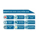 Ver imagem 2 de Conjunto Box Baú Casal: Colchão Espuma Orthoflex D33 Comfortpedic Black + Base Crc Suede Black(