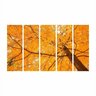 Quadro Decorativo Mosaico Arvore Outono 5 Peças 60x100cm - 1
