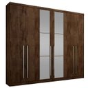 Ver imagem 3 de Guarda-Roupa Casal com Espelho 6 Portas 6 Gavetas Kratos 2019 Espresso Móveis