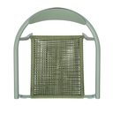 Ver imagem 5 de Kit 4 Cadeiras Empilhável Isla Fratini em Alumínio Verde Assento com Trama de Corda Náutica Verde