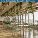 Ver imagem 7 de Kit 4 Cadeiras Empilhável Isla Fratini em Alumínio Verde Assento com Trama de Corda Náutica Verde