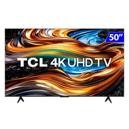 Smart Tv Tcl 50 Polegadas 50p755 Led Smart 4k Uhd Wifi Dual Preto Bivolt - 1