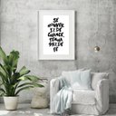 Ver imagem 2 de Quadro Decorativo Tenha 99% de Fé - 60x48cm:madeira Branca