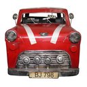 Ver imagem 6 de Carro Vintage Decorativo Mini Cooper Londres Retro Mr Bean (cj-021)