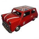 Ver imagem 1 de Carro Vintage Decorativo Mini Cooper Londres Retro Mr Bean (cj-021)
