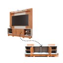 Ver imagem 4 de Estante Ripado para TV até 70 Polegadas 100% MDF 180CMX196,4cm Caribe
