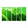 Quadro Decorativo Mosaico Serpente Piton 5 Peças 60x100cm - 1
