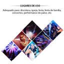 Ver imagem 4 de Luzes de Palco 230w R7 Canhao Efeitos Led Moving Colorido 16 Canais 14 Cores Holofote Dj Show Casame