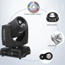 Ver imagem 6 de Luzes de Palco 230w R7 Canhao Efeitos Led Moving Colorido 16 Canais 14 Cores Holofote Dj Show Casame