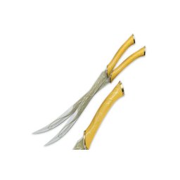 Espadas Adaga Legolas Elfo - estilo Senhor Dos Anéis - com suporte de parede - 2
