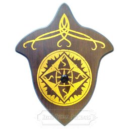 Espadas Adaga Legolas Elfo - estilo Senhor Dos Anéis - com suporte de parede - 4