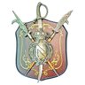 Brasão Medieval com Espada e Lanças - Decorativas - 1