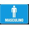 PLACA BANHEIRO - MASCULINO - 1