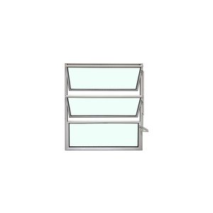 Vitro Basculante 60x60 Alumínio Branco