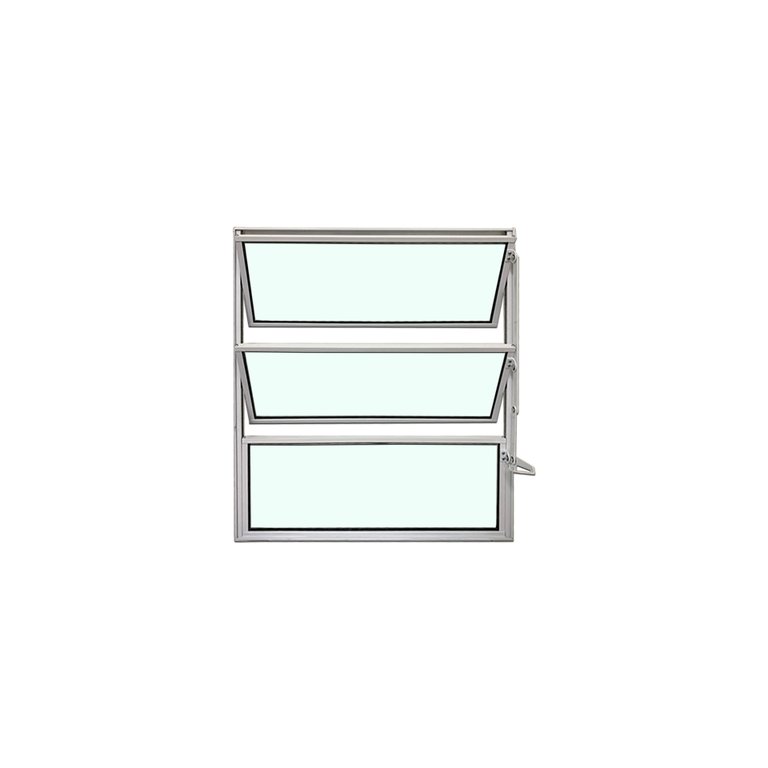 Vitro Basculante 60x60 Alumínio Branco