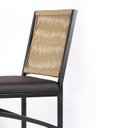 Ver imagem 4 de Cadeira Preta Corda Nautica Bege Varanda Sacada Cozinha Kit2 Tinta Eletrostática