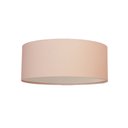 Ver imagem 2 de Luminária Plafon Redondo Cúpula em Tecido 50x15:rosa5955