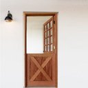 Ver imagem 3 de Kit Porta de Madeira 210x82cm Holandesa Maciça Madersilva