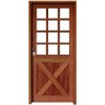 Kit Porta de Madeira 210x82cm Holandesa Maciça Madersilva - 2