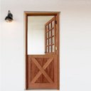 Ver imagem 3 de Kit Porta de Madeira 210x82cm Holandesa Maciça Madersilva