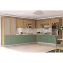 Ver imagem 5 de Balcão de Cozinha Modulado Botanic M621 c/ 1 Porta Nogueira/Fendi - Kappesberg
