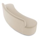 Ver imagem 7 de Sofá 5 Lugares para Sala de Estar Living 280cm Koane D06 Veludo Creme - Mpozenato
