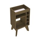Ver imagem 2 de Aparador Adega Bar 4 Nichos 72x45 Cm Dri 4102 Pinho Arly
