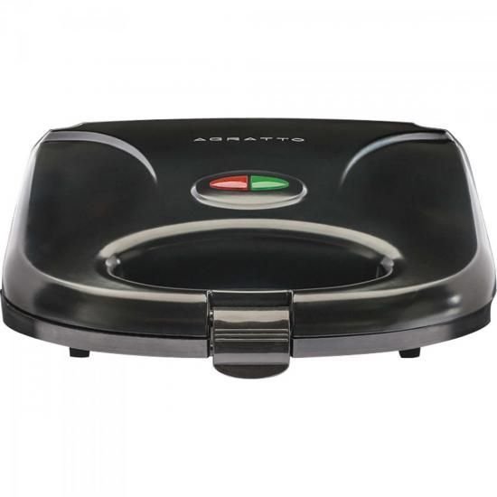 Sanduicheira e Grill Agratto Sa01 Preta 127v