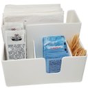 Ver imagem 5 de Kit 15 Portas Sachês Guardanapos Açúcar Organizador Multiuso Bancada Branco