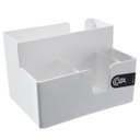 Ver imagem 2 de Kit 15 Portas Sachês Guardanapos Açúcar Organizador Multiuso Bancada Branco